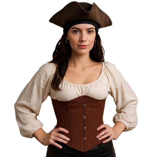 Espartilho Castanho, Adulto