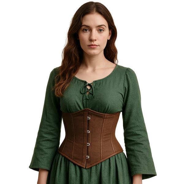 Espartilho Castanho, Adulto