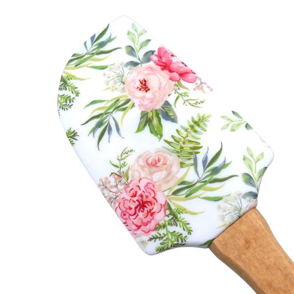 Espátula de Borracha Flores Dália