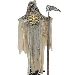 Esqueleto da Morte com Luz, Som e Movimento, 1,70 cm Esqueleto da Morte com Luz, Som e Movimento, 1,70 cm
