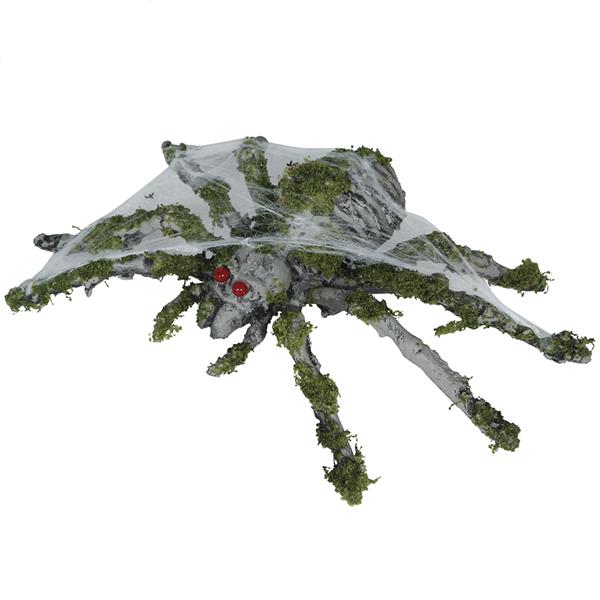 Esqueleto de Aranha com Musgo