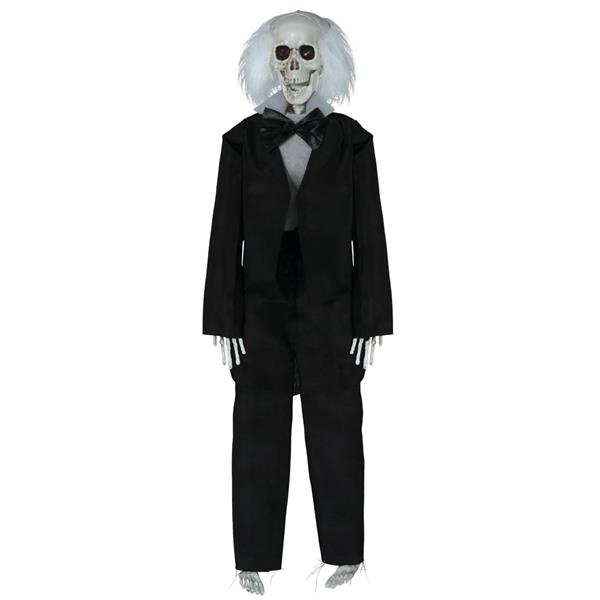 Esqueleto Fantasma Elegante para Pendurar, 40 cm