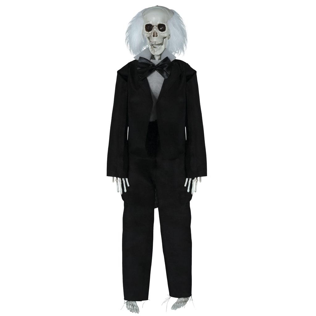Esqueleto Fantasma Elegante para Pendurar, 40 cm