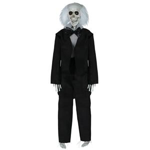 Esqueleto Fantasma Elegante para Pendurar, 40 cm