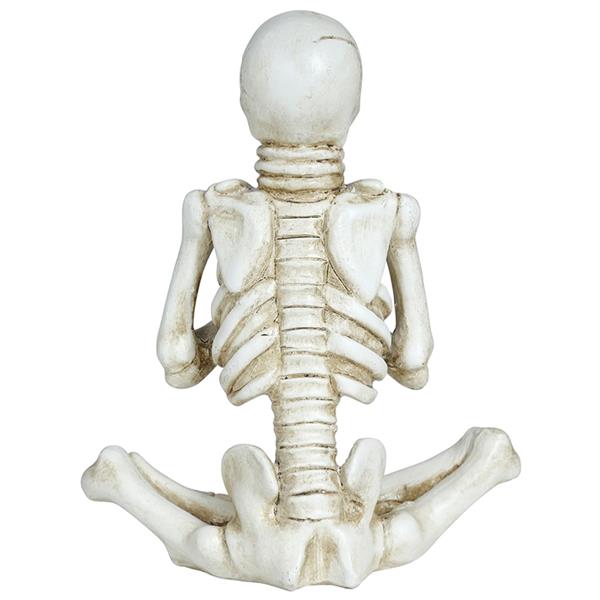 Esqueleto Zen Decorativo, 19 cm