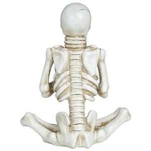 Esqueleto Zen Decorativo, 19 cm
