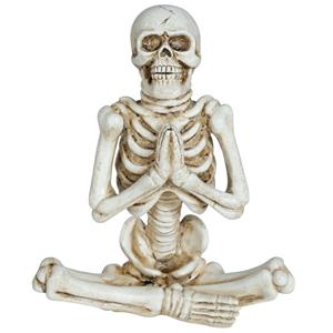 Esqueleto Zen Decorativo, 19 cm