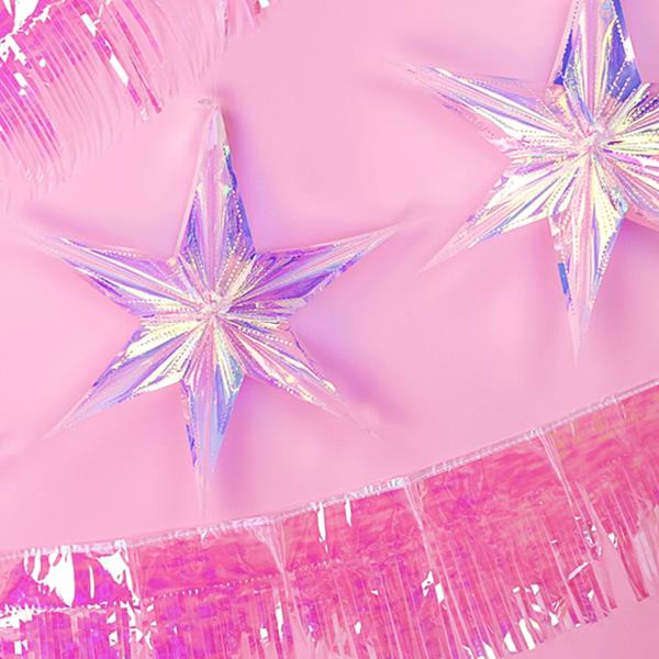 Estrela Decorativa Iridescente, 40 cm