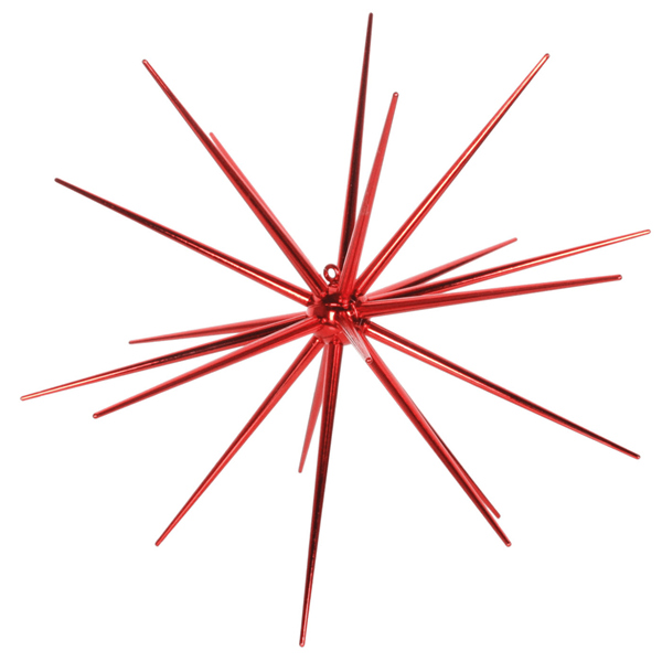 Estrela Espigões Vermelha, 60 cm