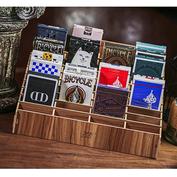 Expositor Madeira 40 Baralhos de Cartas