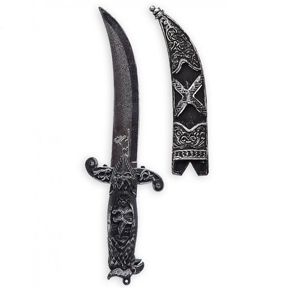 Faca de Pirata com Suporte