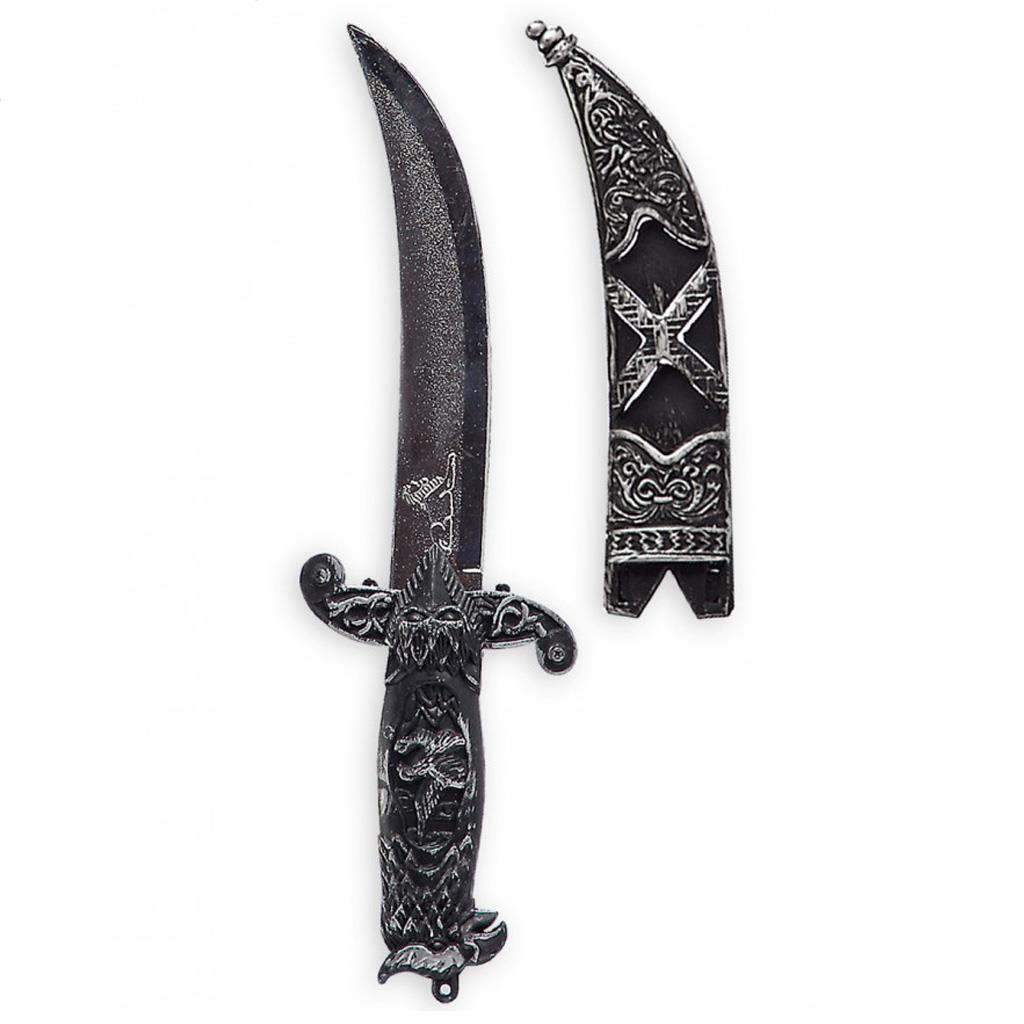 Faca de Pirata com Suporte