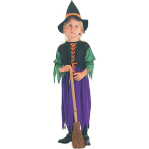 Fato Bruxa Tristonha, criança