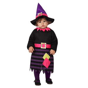 Fato Bruxinha Roxa, bebé