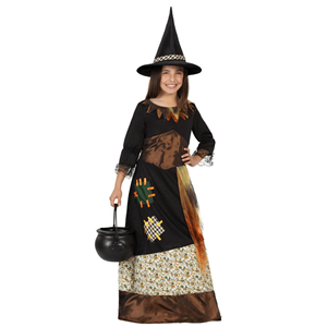 Fato Bruxinha Sorridente Criança