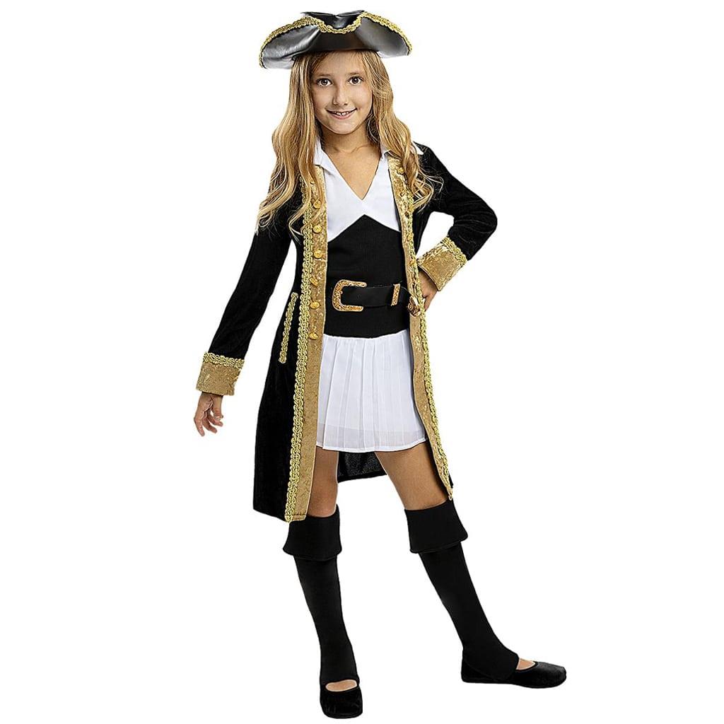 Fato Capitã Pirata Colonial, Criança