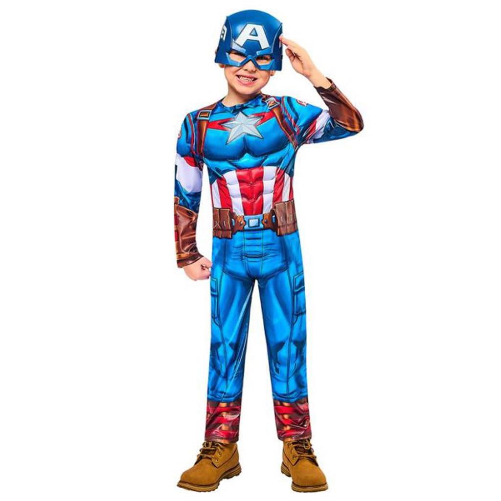 Fato Capitão América Black Line, Criança