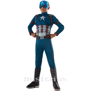 Fato Capitão America Massudo, Criança