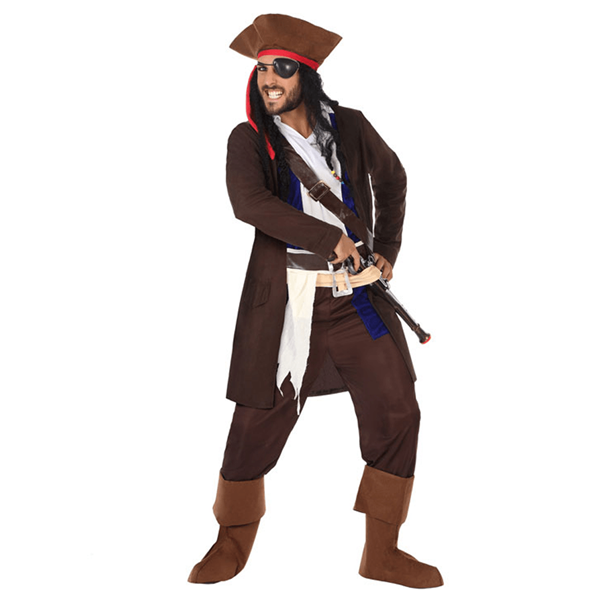 Fato Capitão Pirata, Adulto