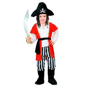 Fato Capitão Pirata Aventureiro, Criança