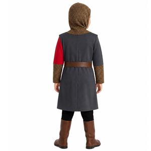 Fato Cavaleiro Cruzado Medieval, Criança Fato Cavaleiro Cruzado Medieval, Criança