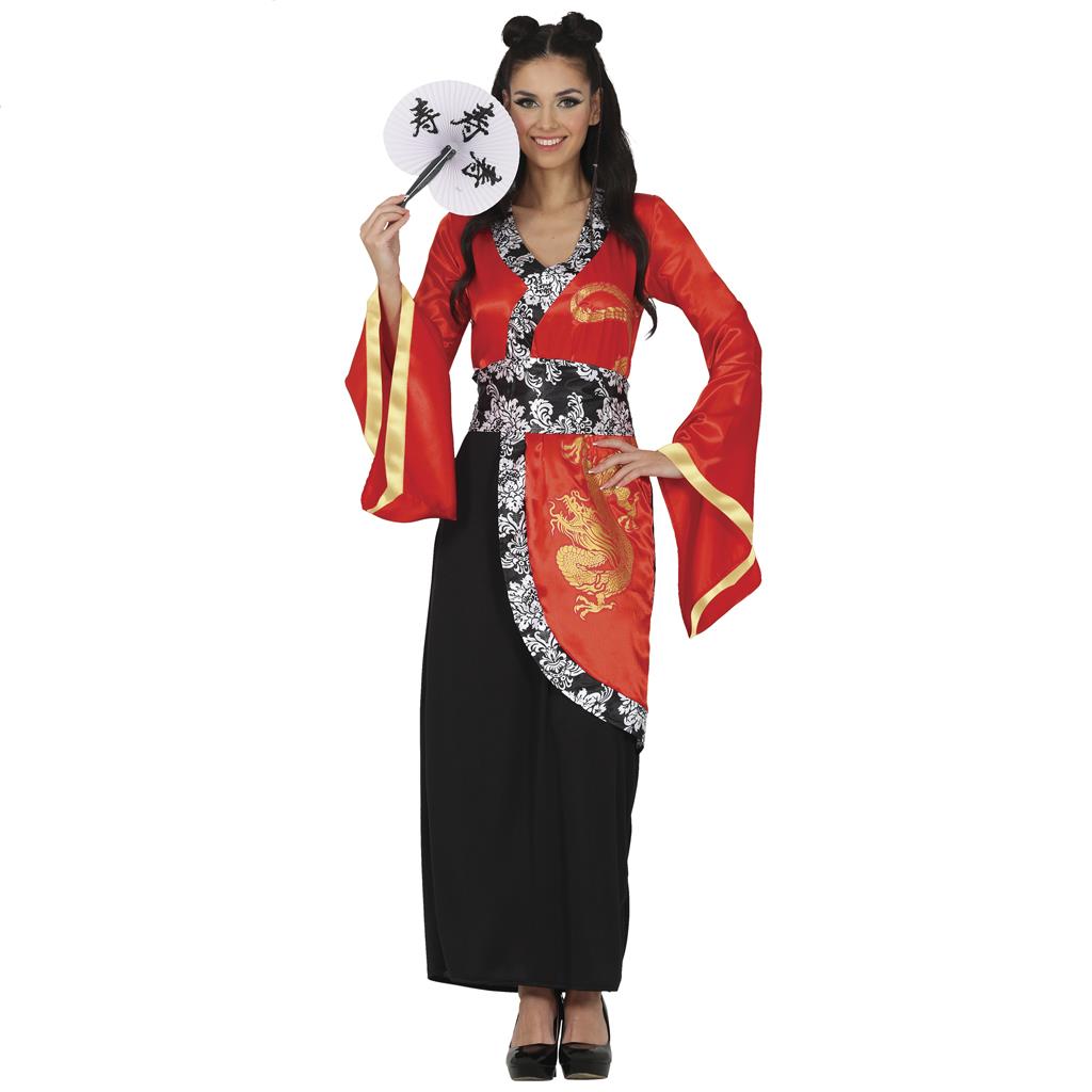 Fato Chinesa Oriental com Dragão, Criança