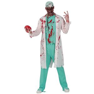 Fato Cirurgião Zombie, Adulto