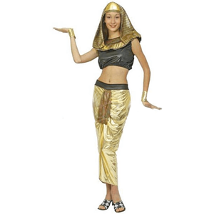 Fato Cleópatra Dourado