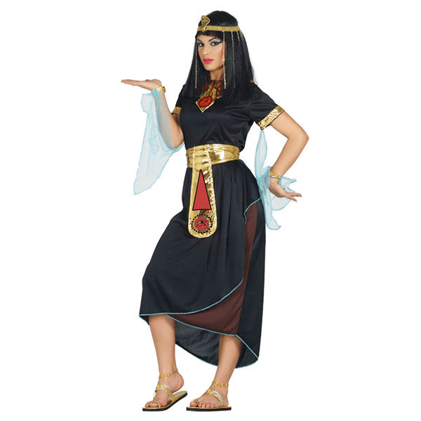 Fato Cleopatra Negra, Adulto