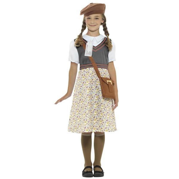 Fato Colegial Evacuada Anos 40, Criança