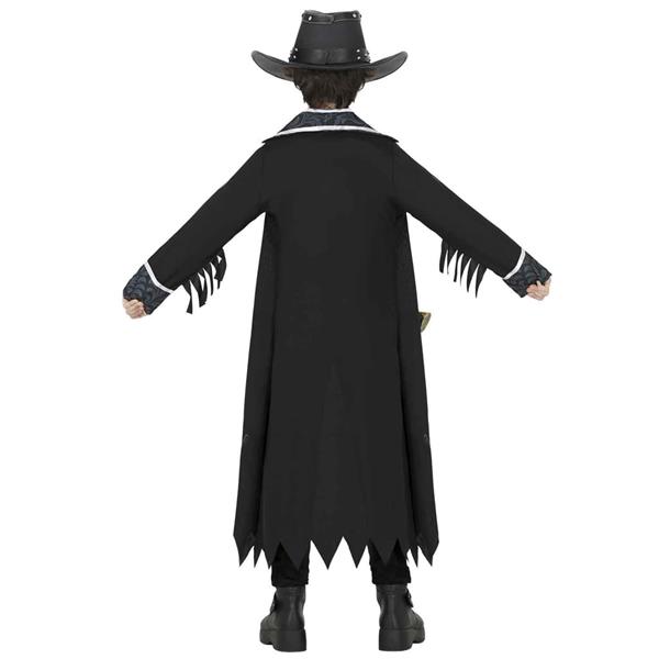 Fato Cowboy Gótico Caveira, Criança