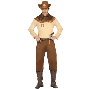Fato Cowboy Vaqueiro, Adulto