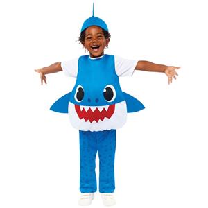 Fato Daddy Shark Azul, Criança