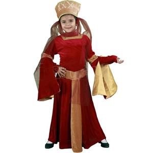Fato Dama do Véu Medieval, Criança