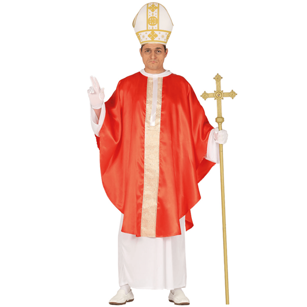 Fato de Arcebispo Vermelho, Adulto