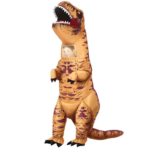 Fato Dinossauro T-Rex Insuflável, Adulto