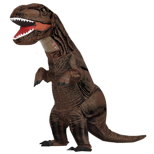 Fato Dinossauro T-Rex Insuflável, Adulto