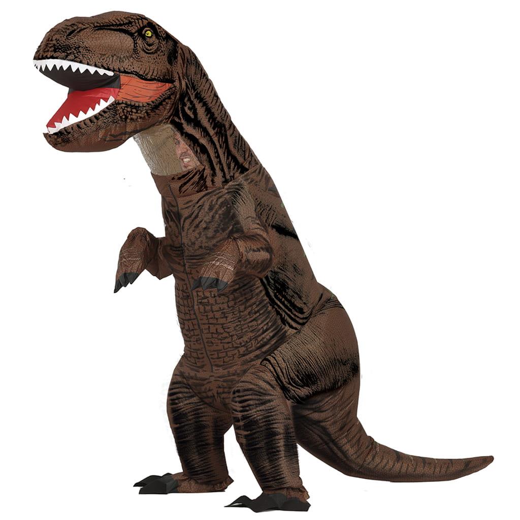 Fato Dinossauro T-Rex Insuflável, Adulto