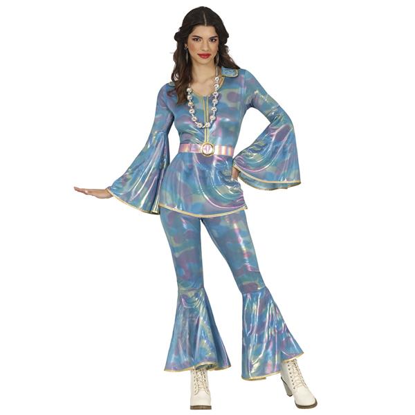 Fato Disco Holográfico Anos 70, Mulher