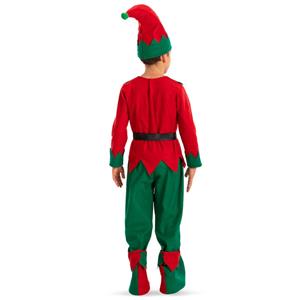 Fato Elfo Ajudante do Pai Natal, Criança Fato Elfo Ajudante do Pai Natal, Criança