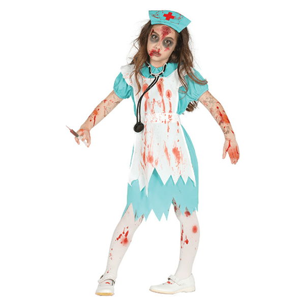 Fato Enfermeira Zombie, Menina