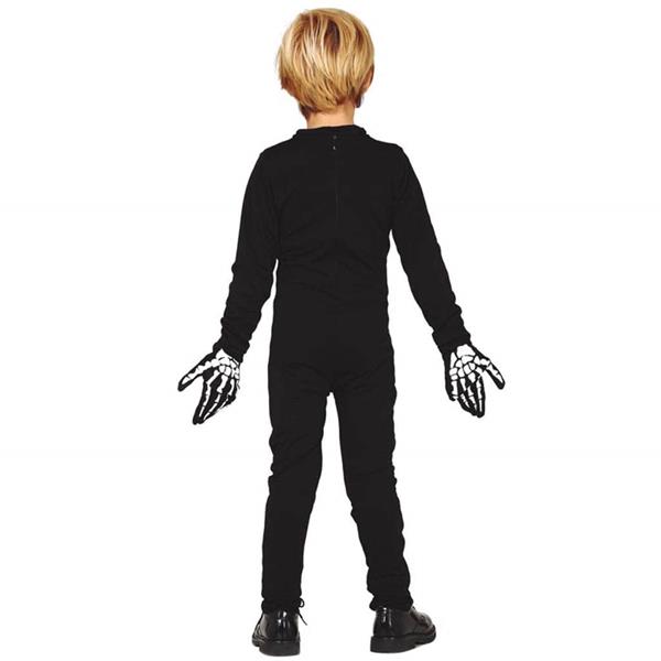 Fato Esqueleto Elegante Halloween, Criança