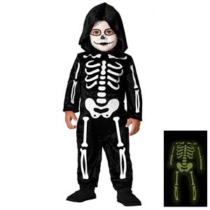 Fato Esqueleto Glow in the Dark, Bebé Fato Esqueleto Glow in the Dark, Bebé