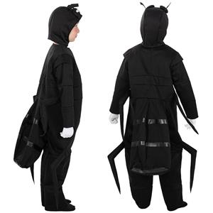 Fato Formiga Preta Divertida, Criança Fato Formiga Preta Divertida, Criança