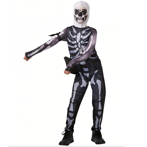 Fato Fortnite Skulltropper, Criança