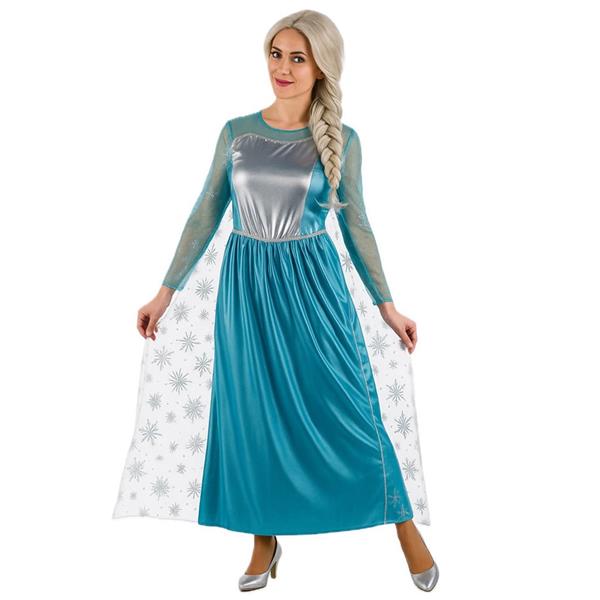 Fato Frozen Princesa Gelo, Adulto