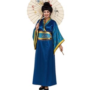 Fato Geisha Azul, Adulto