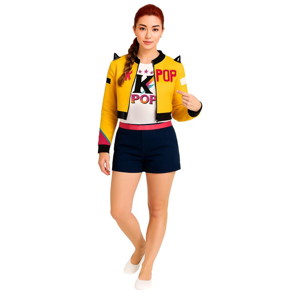 Fato Guerreira K-Pop Star, Adulto