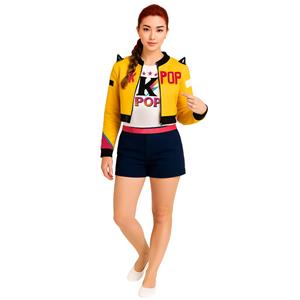 Fato Guerreira K-Pop Star, Adulto