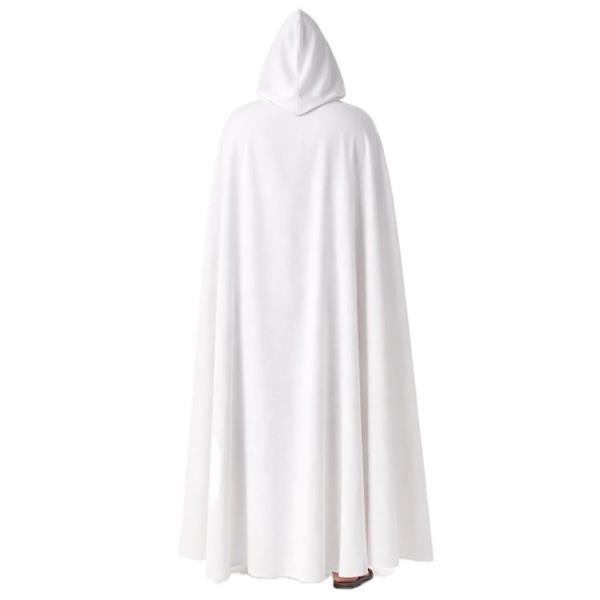 Fato Guerreiro Templário Medieval Branco, Adulto